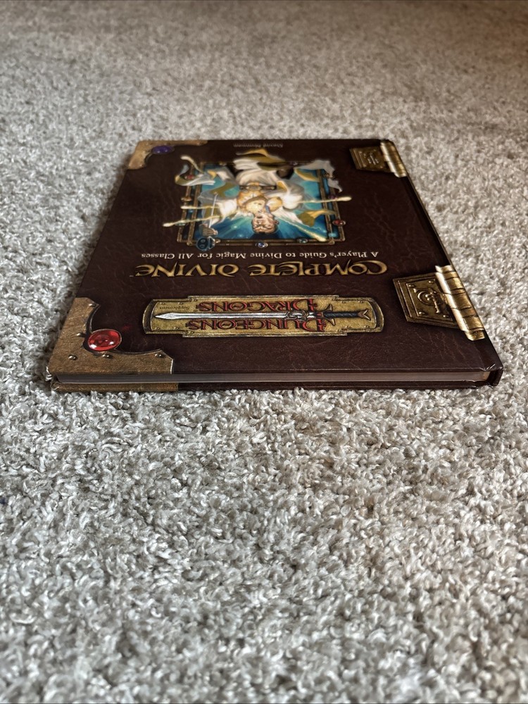 Dungeons & Dragons Supplement Complete Divine & Complete Warrior RPG Rulebook