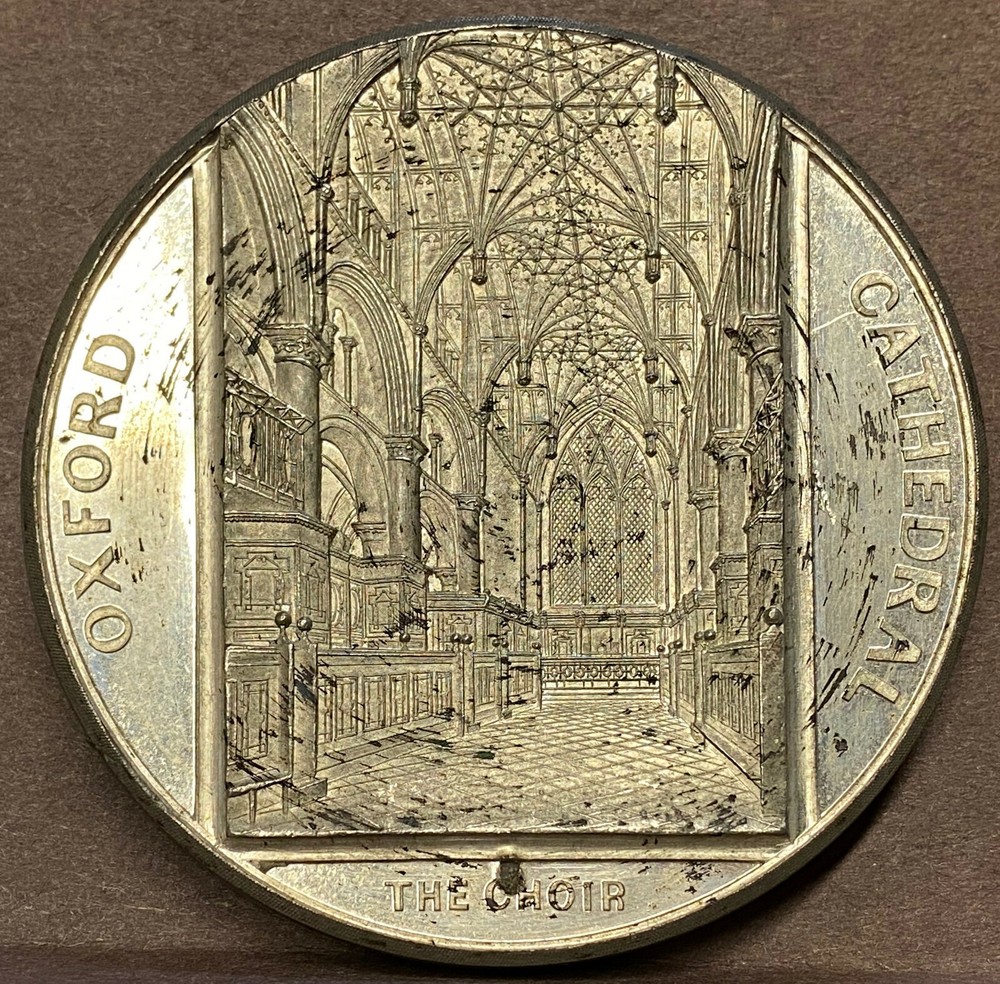 Davis Oxford Cathedral Medal 61mm Original Case