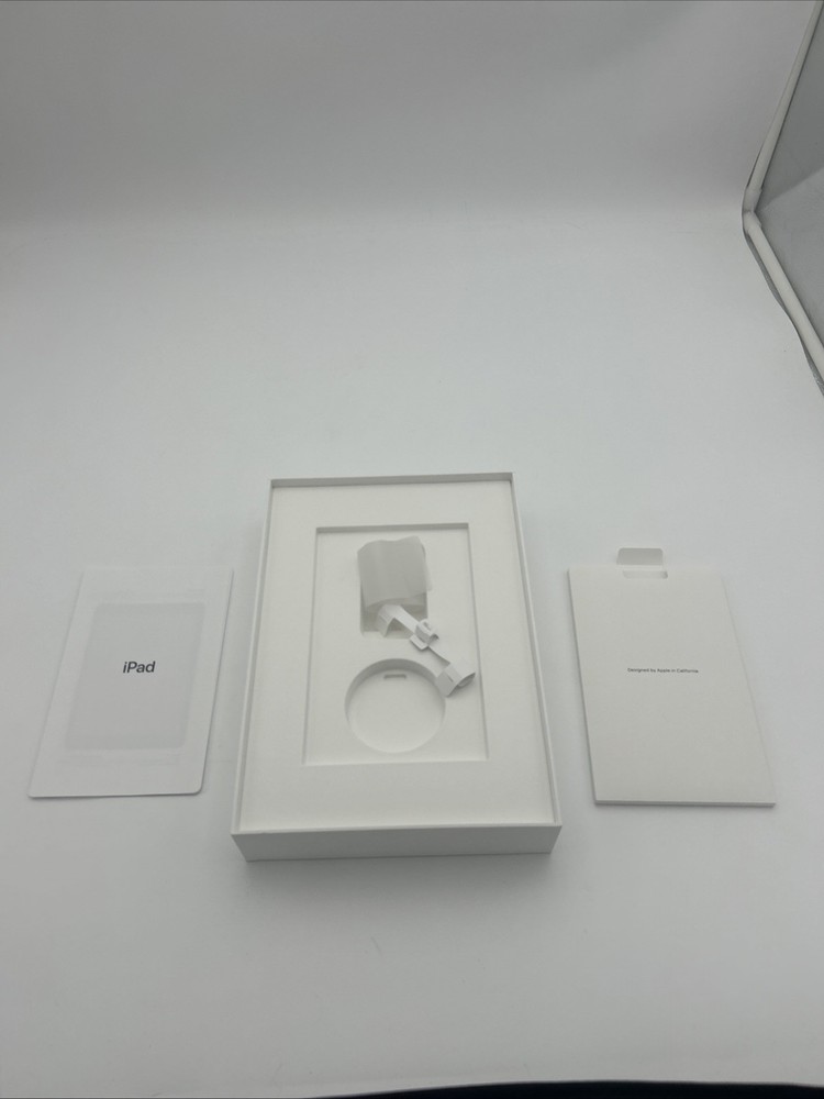 Apple iPad 9th Generation EMPTY BOX ONLY Space Gray 64GB Genuine Package