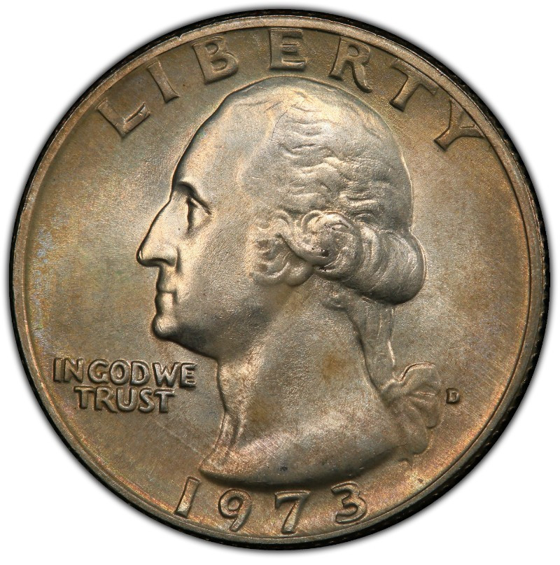 1973-D Mint State Washington Quarter 25C
