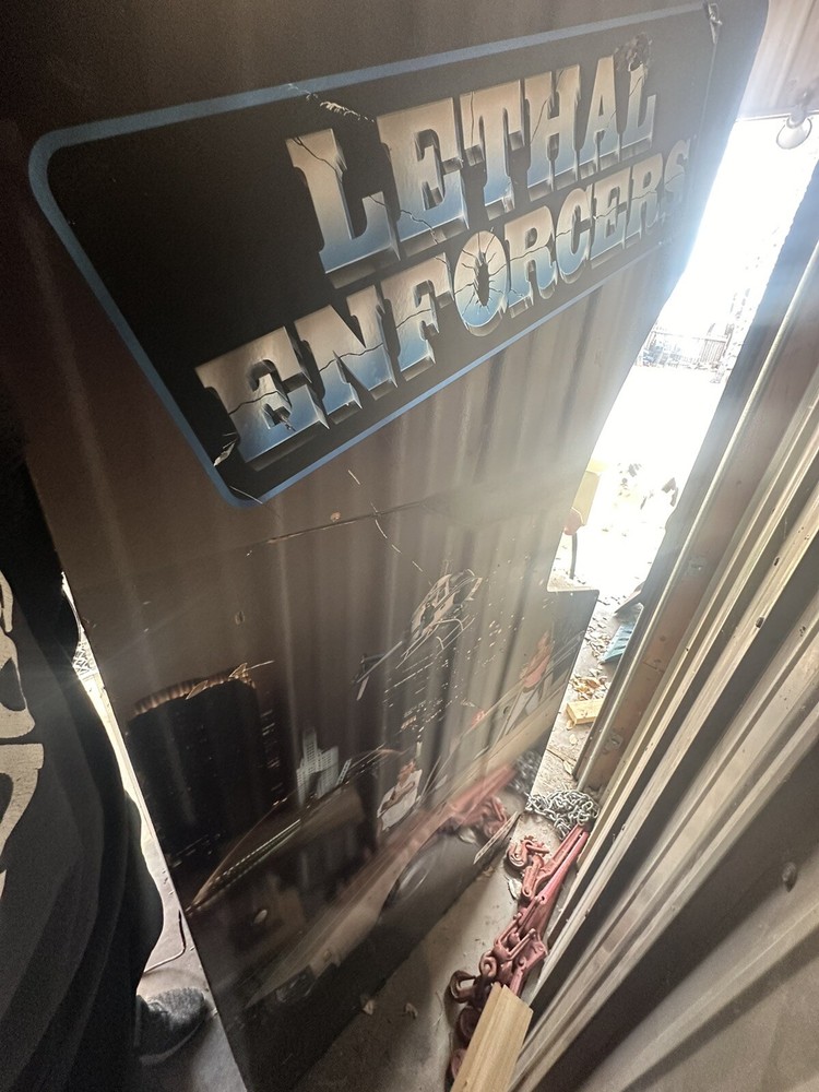 LETHAL ENFORCERS ARCADE MACHINE by KONAMI Gun Isn’t Working Right
