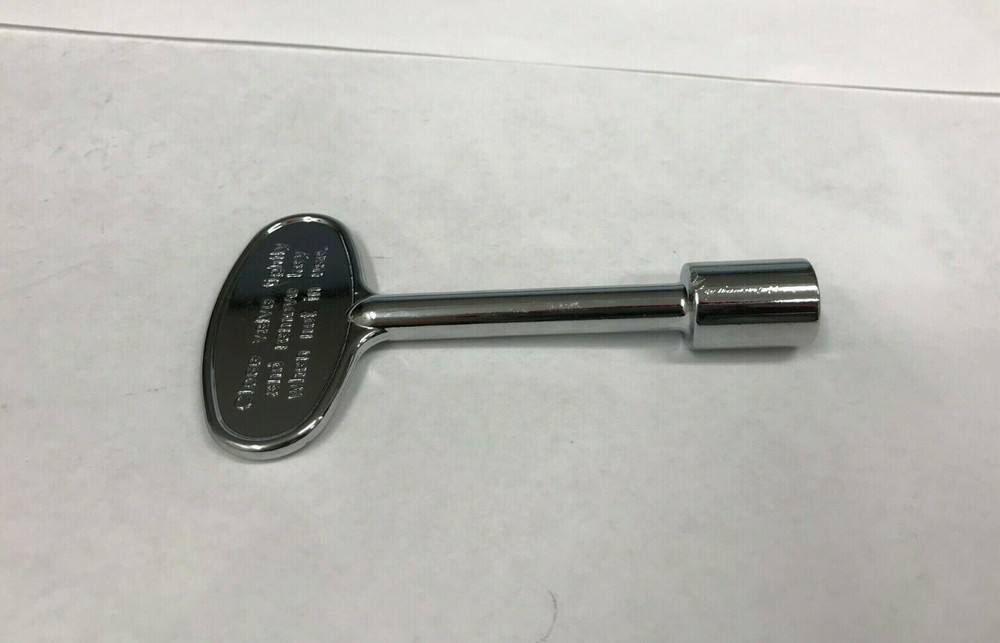 Dante Universal 3" Chrome Plated Valve Key