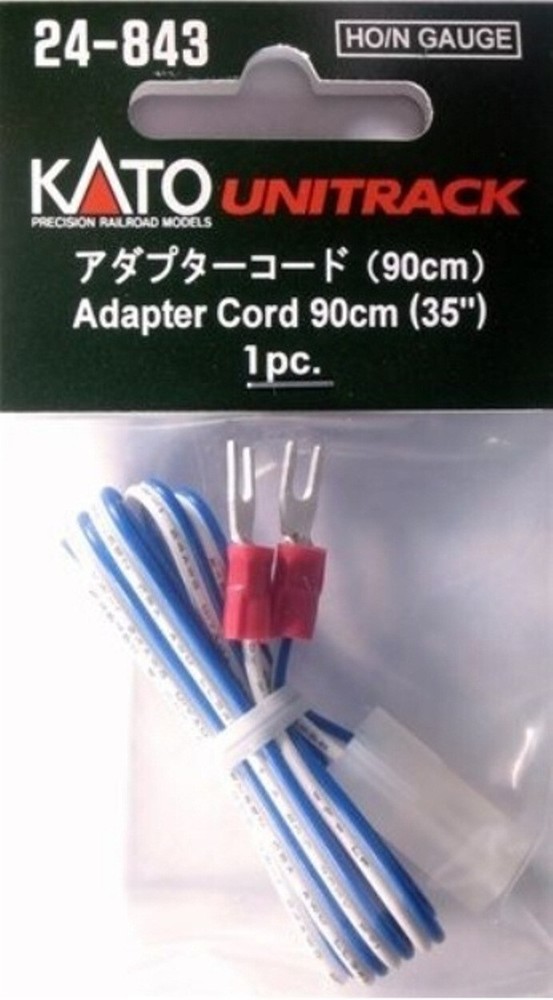 Kato 24-843 Unitrack Adapter Cord 90cm (35)