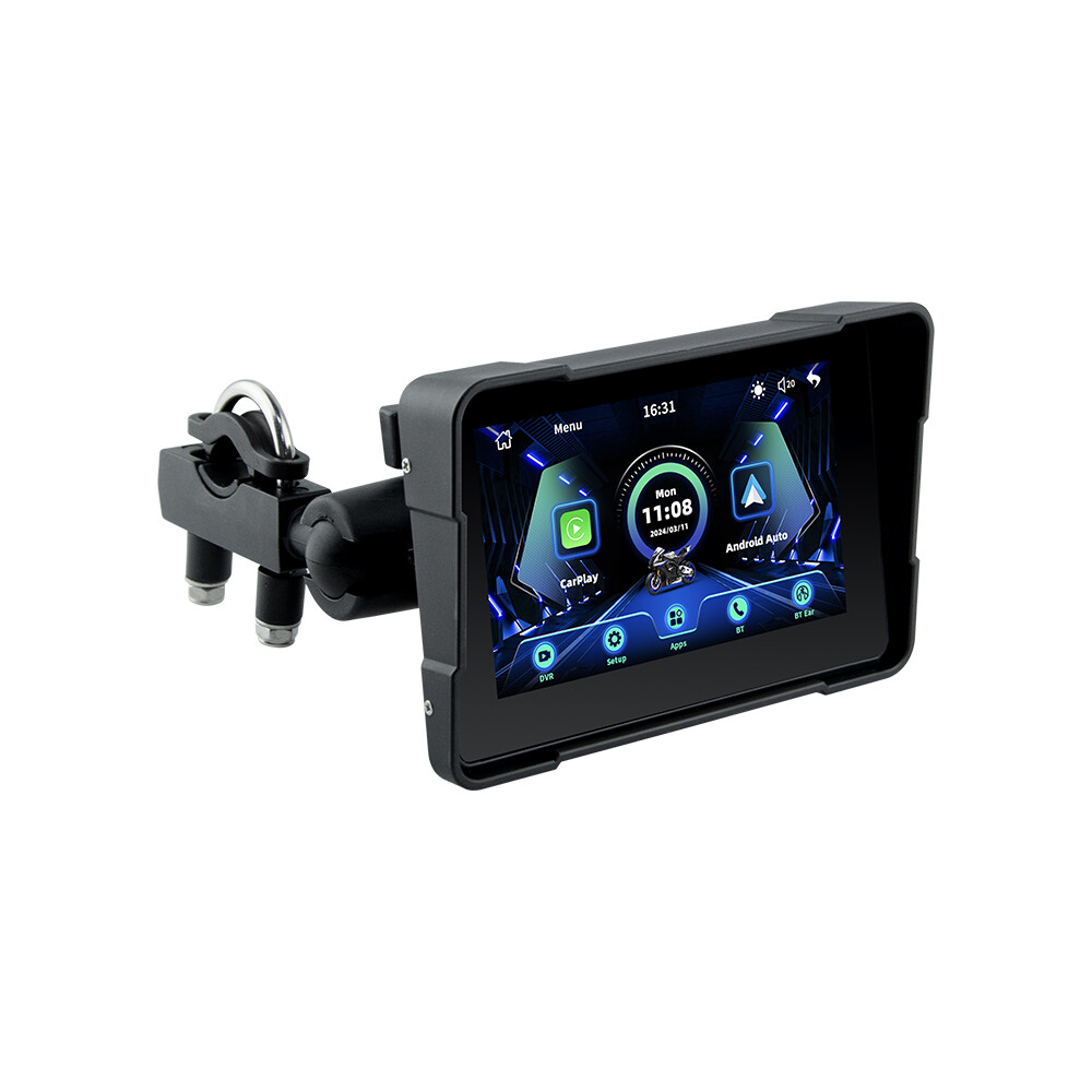 Universal Portable Linux Motorcycle Navigation 5"IPS Screen IP67 Carplay BT5.0