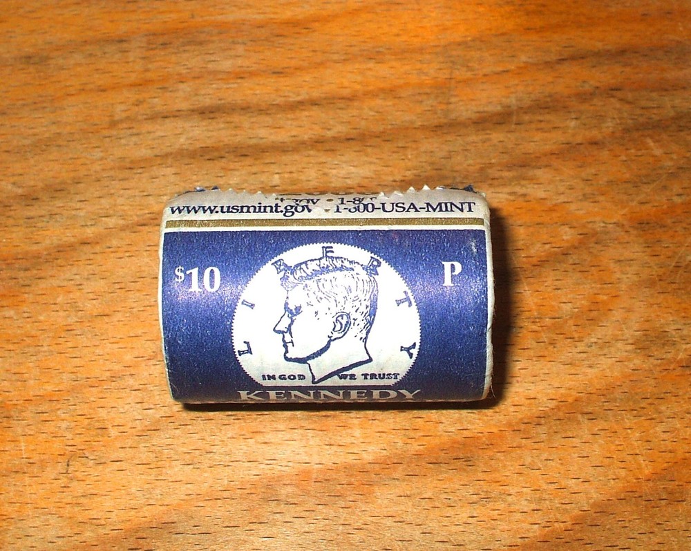 2010 Kennedy Roll - "P"  Uncirculated 2010 Half Dollar Roll - From Mint Box 💥💥