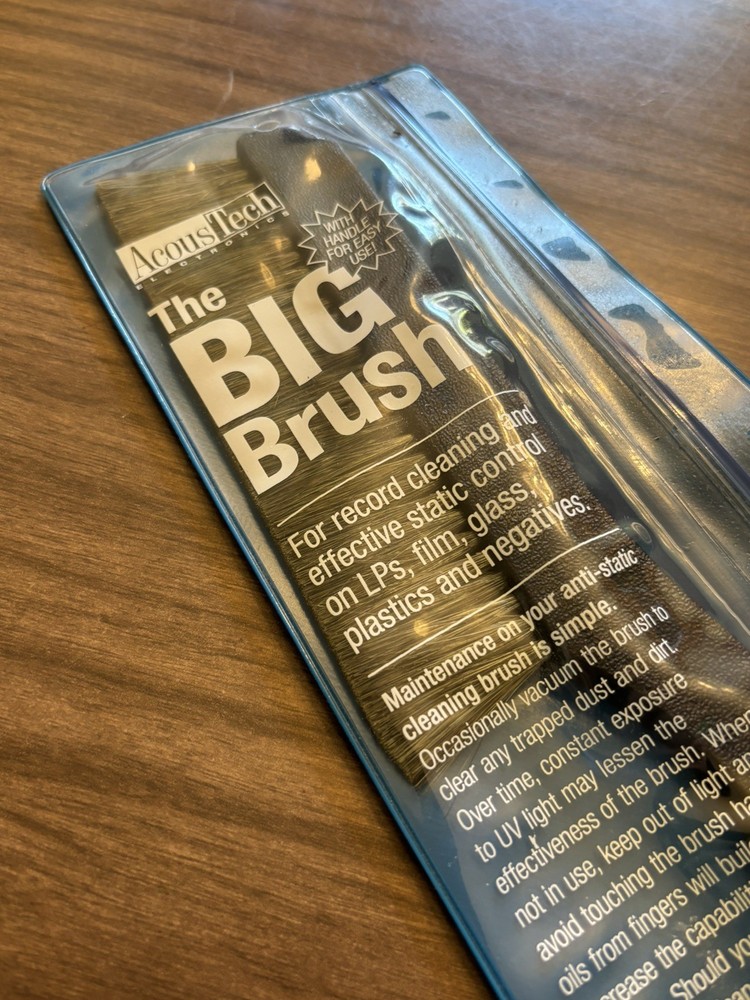 AcousTech - The Big Record Brush (5.5") NEW!