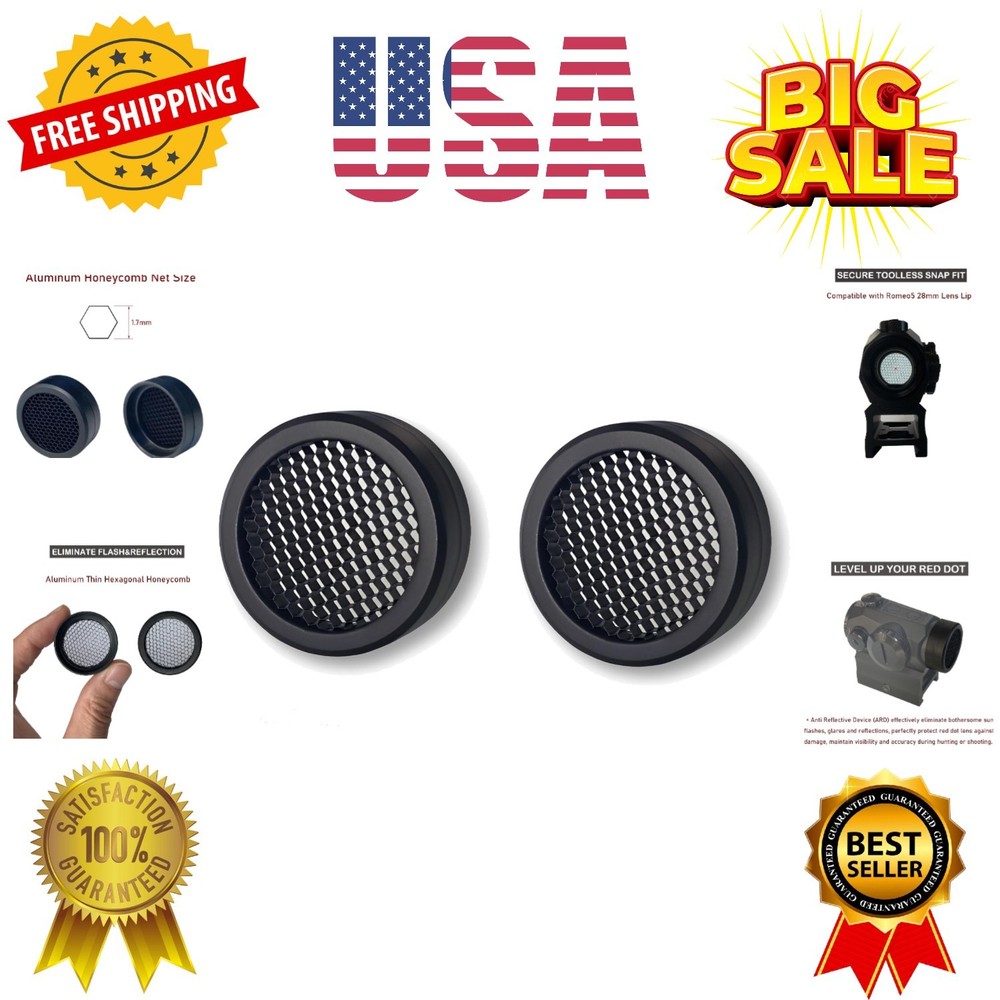 Killflash Anti-Reflection Device ARD - 2-Pack Lens Protector & Sun Shade Cove...