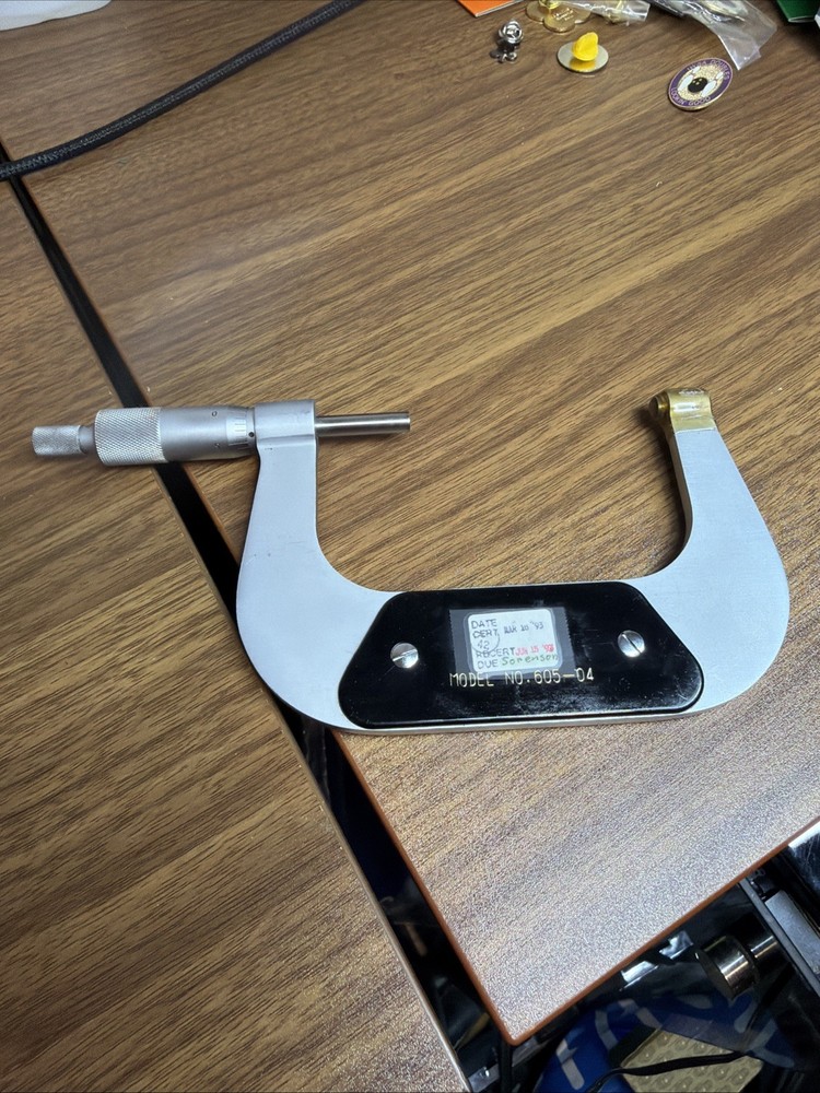 ENCO Model 605-04 Micrometer 3"-4" .0001"