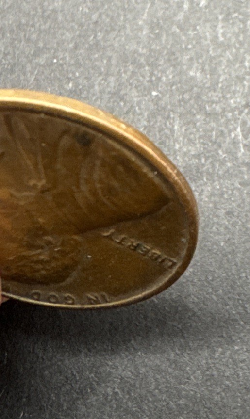 1982 D One-Sided LINCOLN PENNY “Uniface Coin Error”