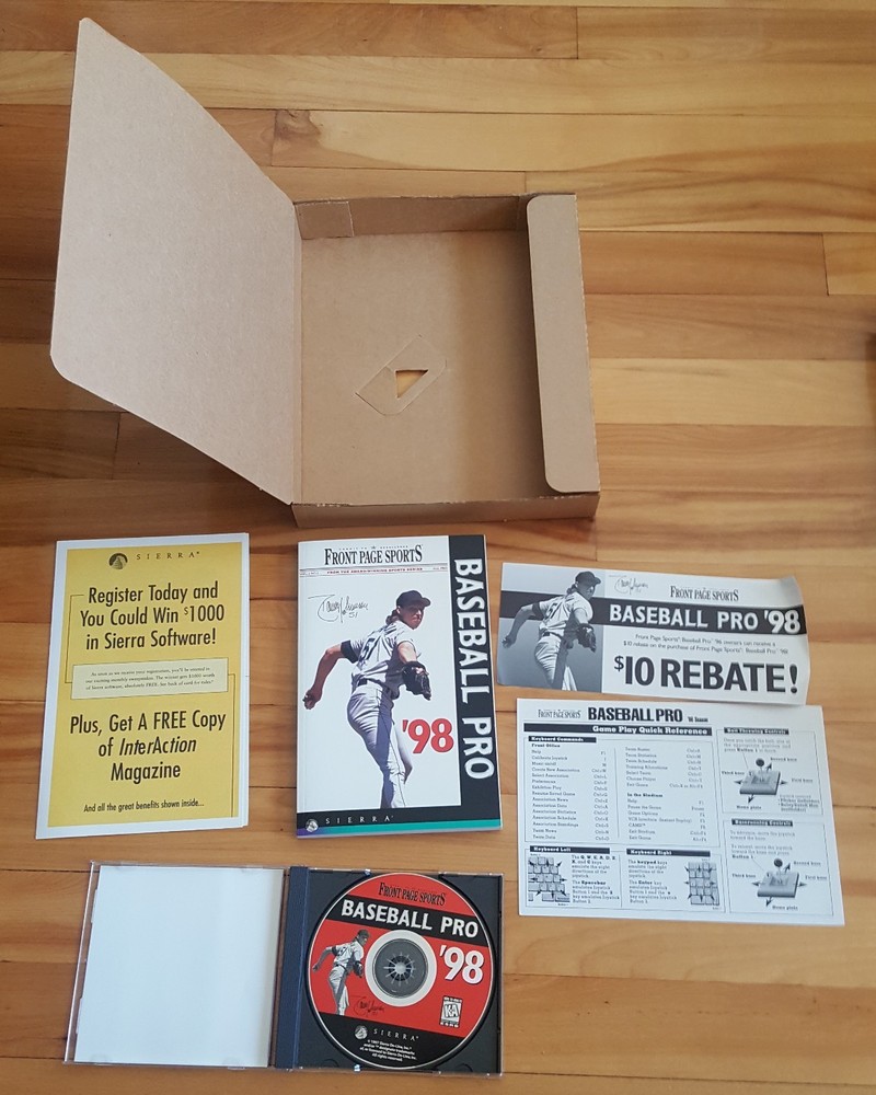 baseball pro 98 pc game