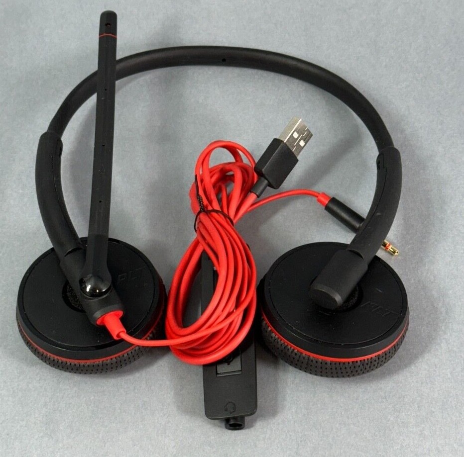 Plantronics Blackwire C3200 USB Headset PC Gaming W/ Microphone