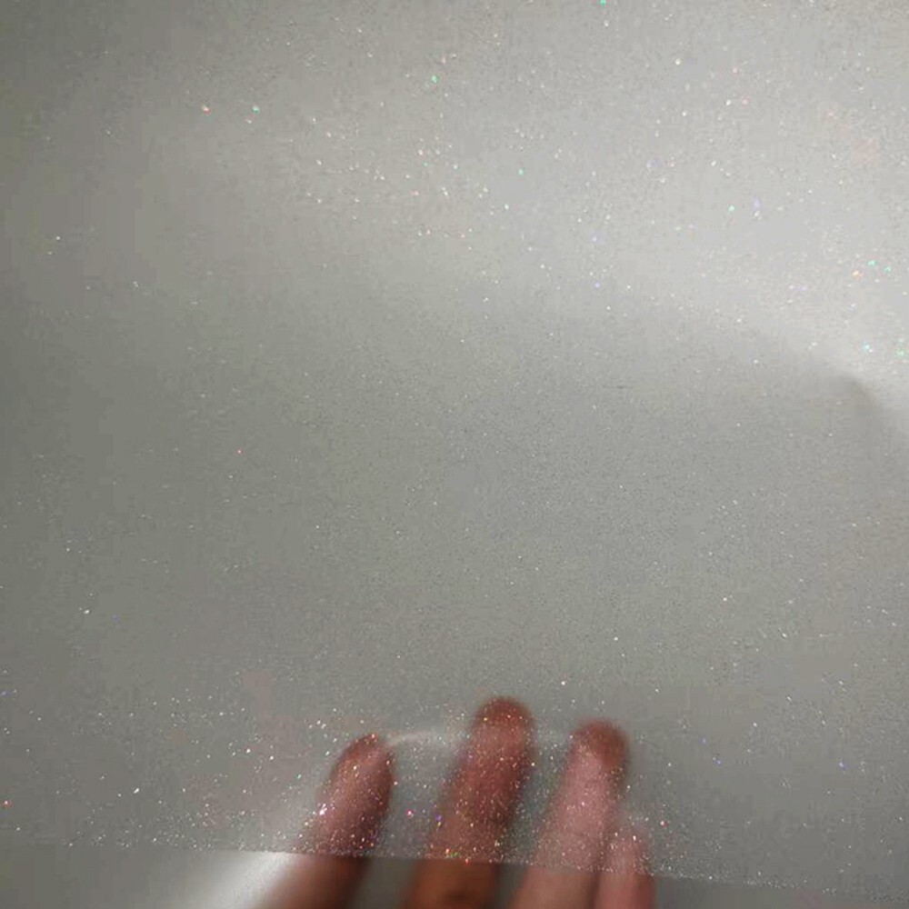 13" x 328ft DTF Glitter Transfer Film Roll Cold Peel for Dark Light Fabric USA