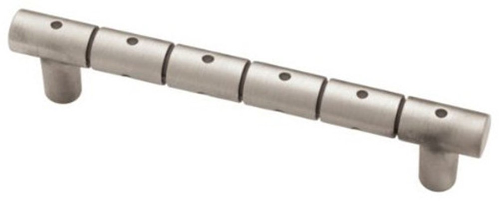 3-3/4" Betsy Fields Ring & Dot Pull Brushed Satin Pewter