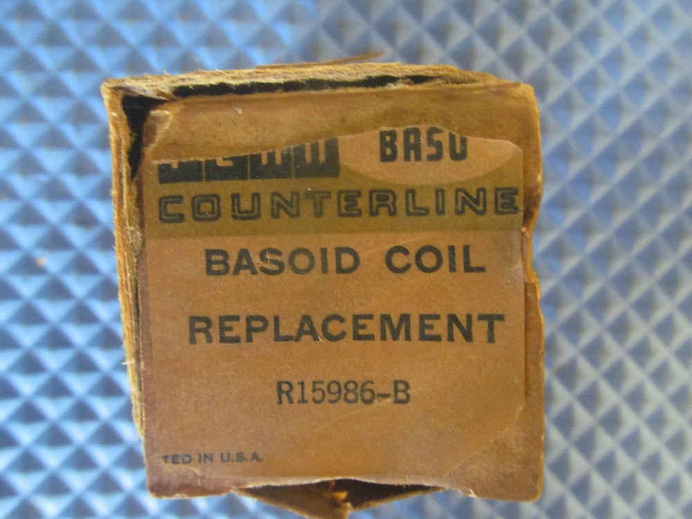 NOS Baso Coil Replacement R15986-B 230V