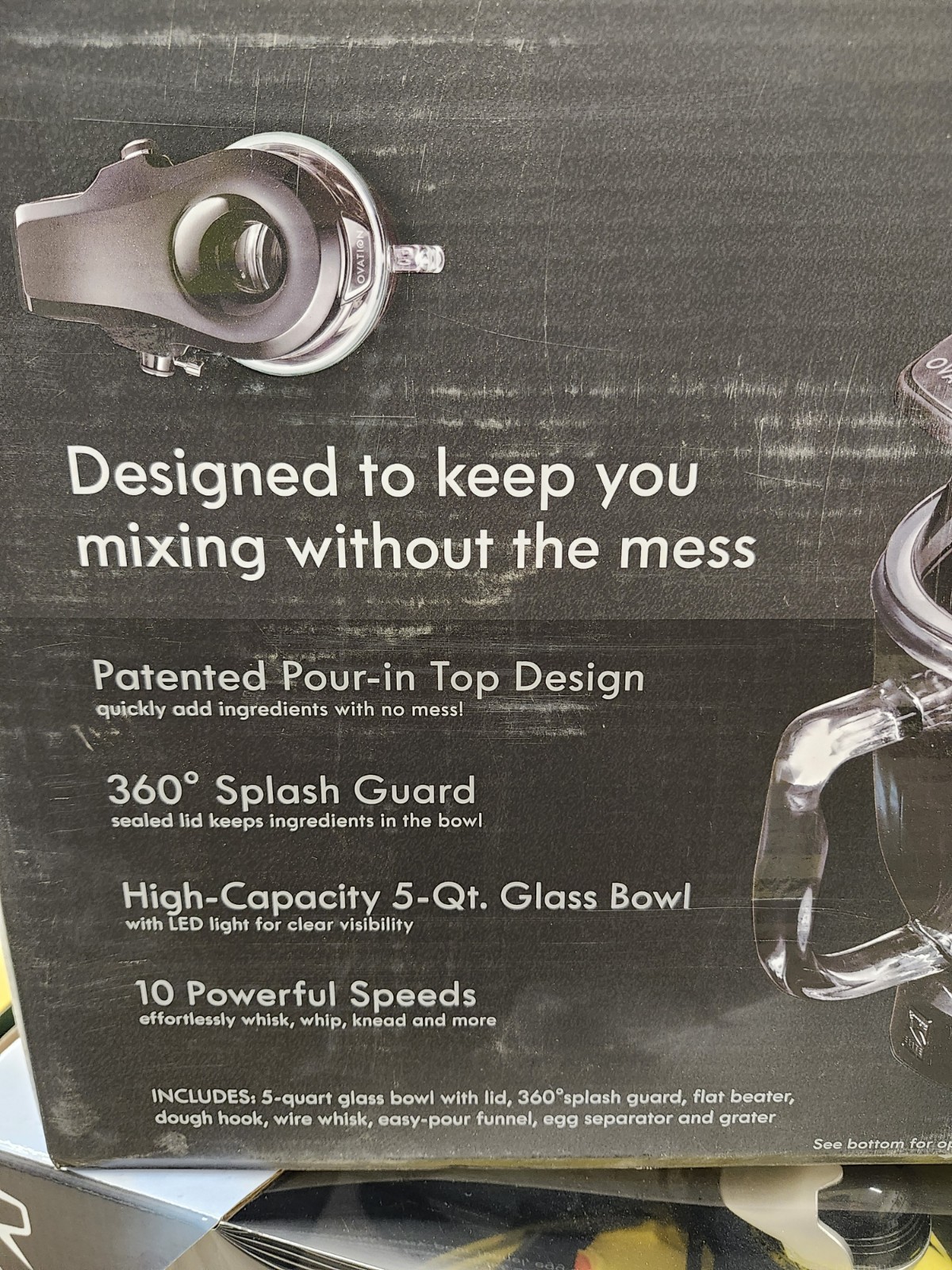 Kenmore Elite Silver 5 qt 10 speed Stand Mixer