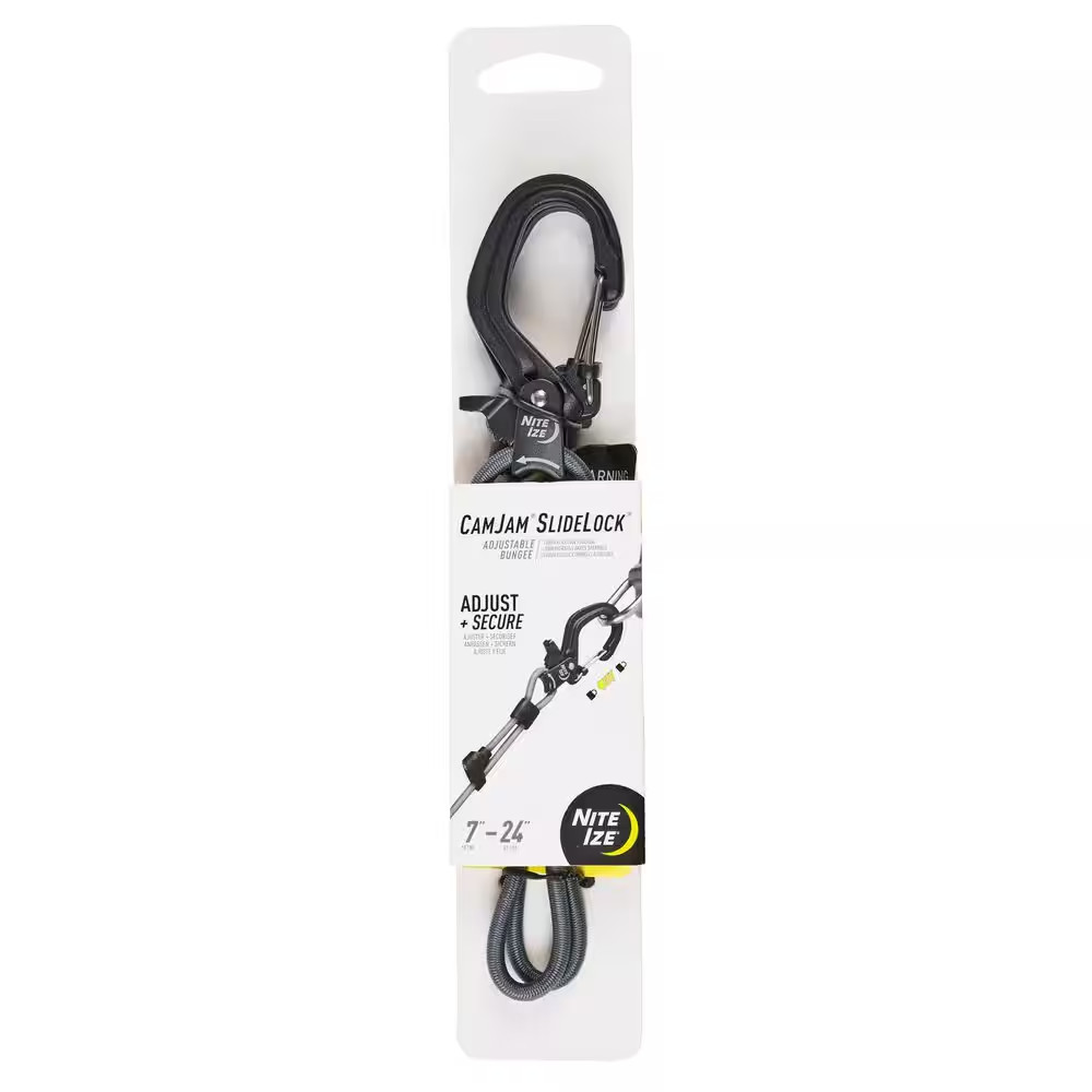 24 In. Camjam Slidelock Adjustable Bungee-Small
