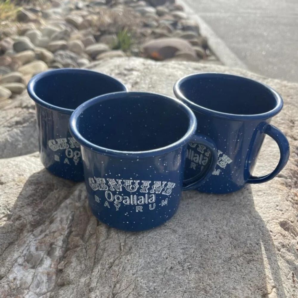 Metal Shaving Mug | Ogallala Bay Rum