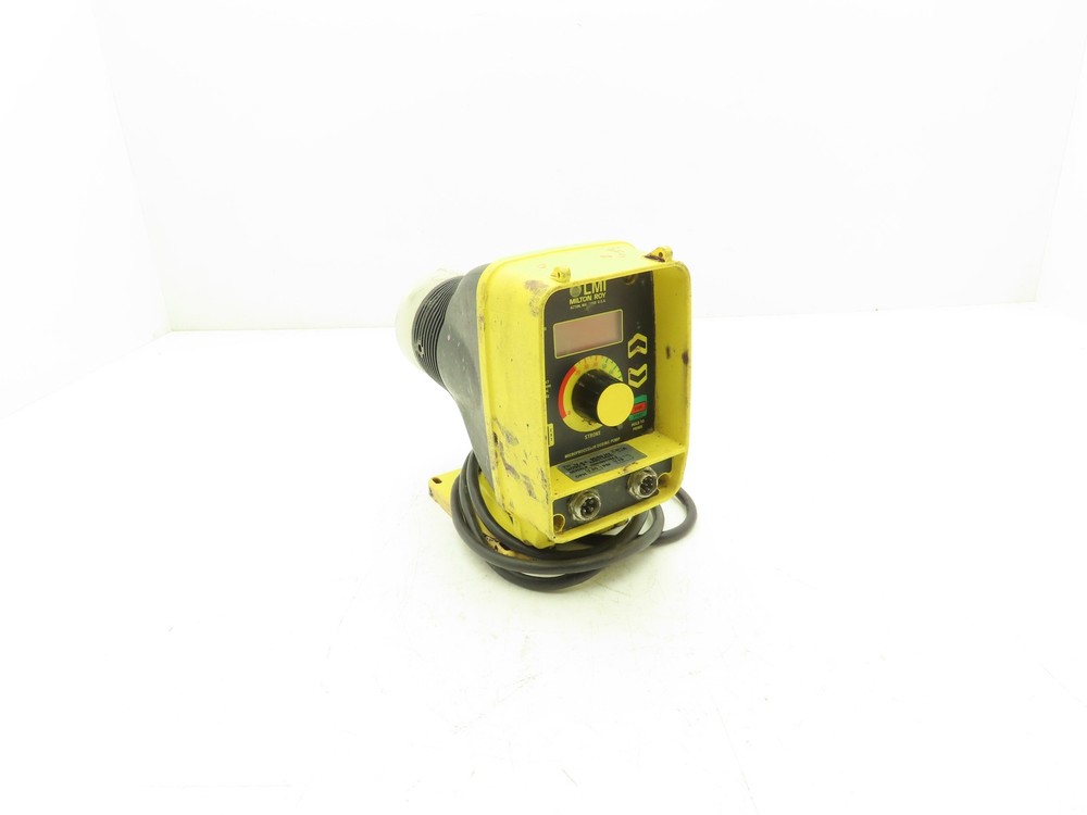 Milton Roy AA951-392Si Microprocessor Dosing Pump Adjustable 1 GPH 110 PSI 120V