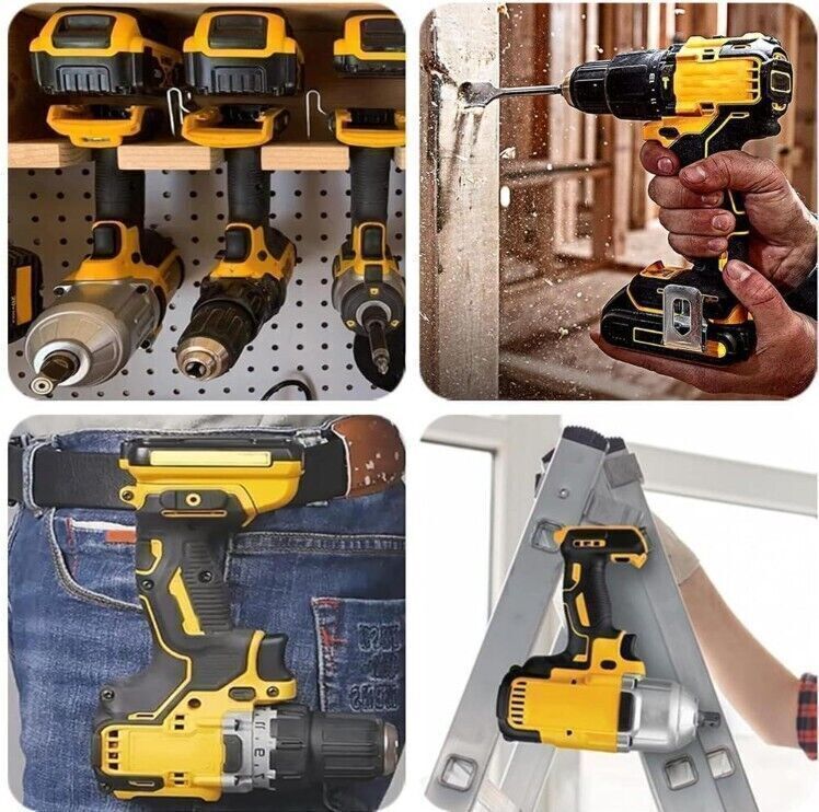 6 PCS Drill Belt Clip Hook For Dewalt 20V Tools for DCD740B DCD740B-B3 DCD771C2
