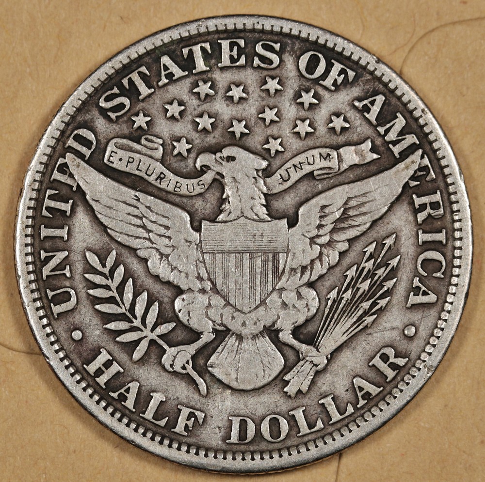1904 Barber Half. VF. 195354