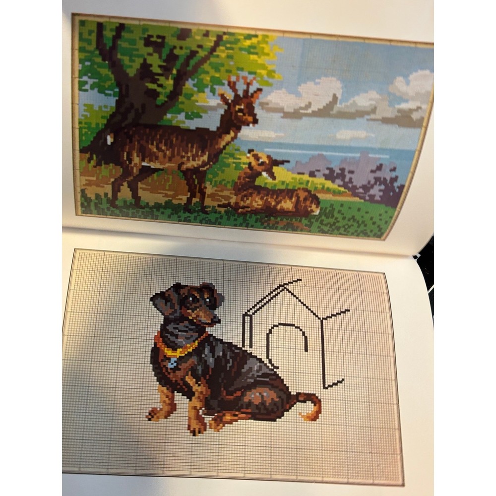 Needlework, needlepoint, cross stitch Pattern booklet bundle