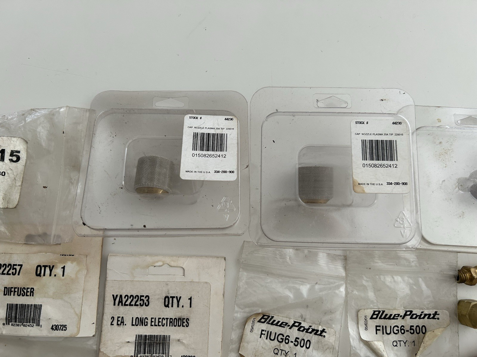 Vintage MIG Welder Tip Nozzle Diffuser Accessories Lot - Snap-On & Others