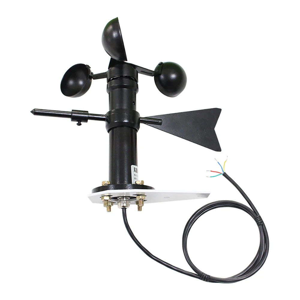 Wind Speed & Direction Integrated Sensor Weather Detector Wind Vane Transmitter