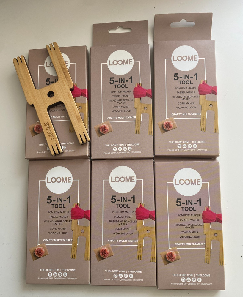 Loome 5-IN-1 Pom Pom Maker - Robot Model