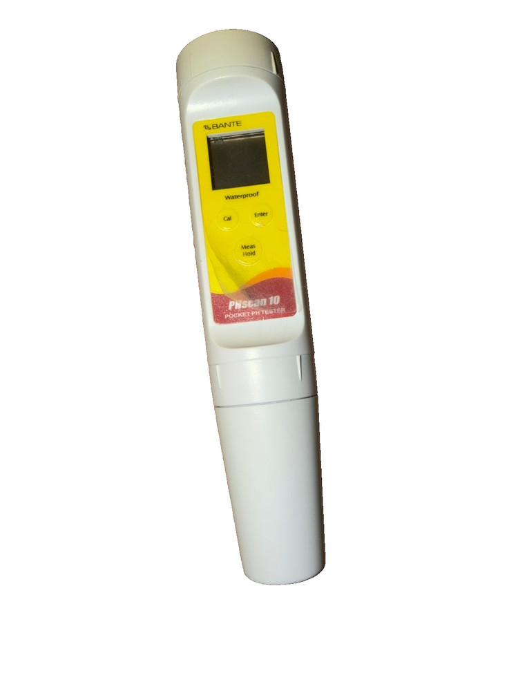 Bante PHscan 10 Waterproof Pocket pH Tester – ATC – Replaceable Electrode – New