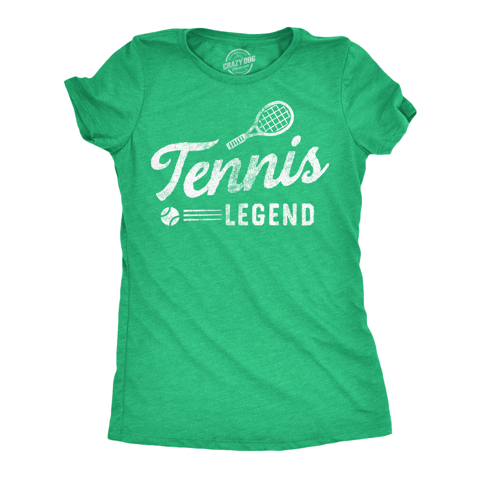 Womens Funny T Shirts Tennis Lengend Sarcastic Sports Graphic Tee for Ladies