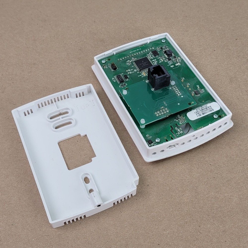 KMC Controls STE-9521W NetSensor: Temperature Humidity, Occupancy, CO2, White