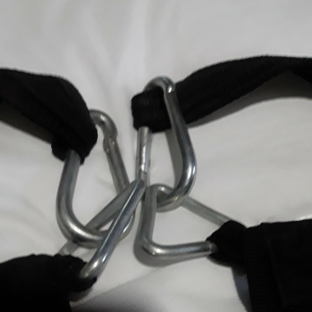 Perfect Pull AB Straps Workout POSTER Double Sided Exercise