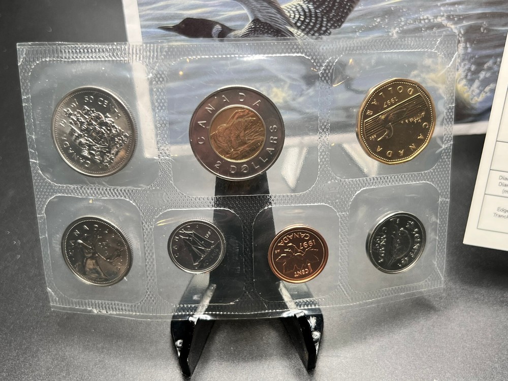 1997 Canada 6 Coin uncirculated Set