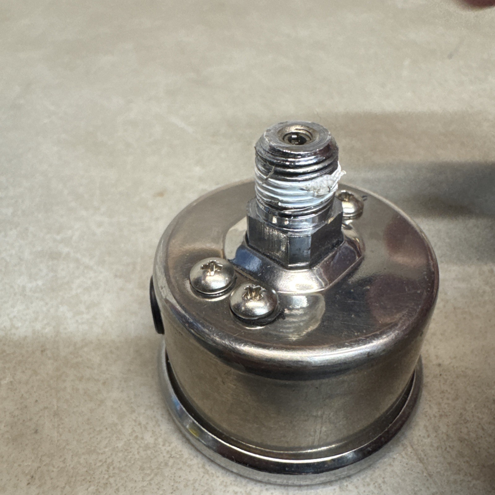 JEGS Liquid-Filled Vacuum Gauge In HG 1 3/4”