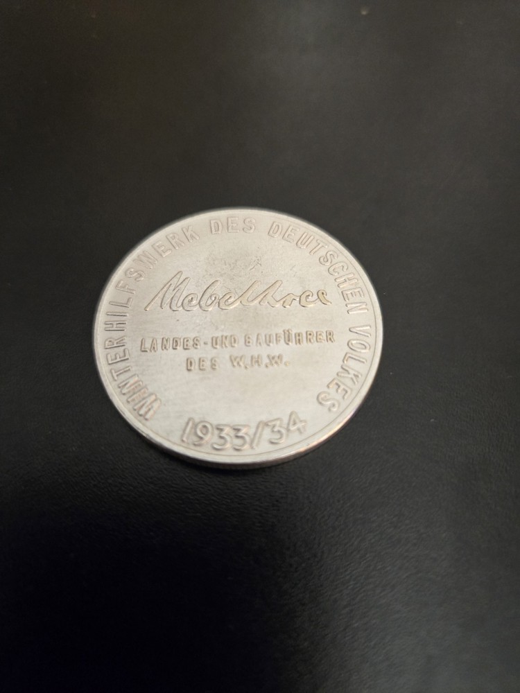 Silver Hitler Dank Coin 1933/1935