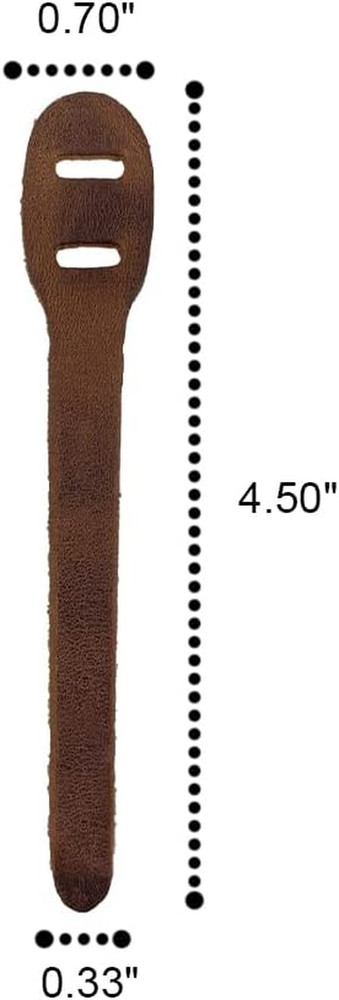 , Set of 6 Rustic Zipper Pulls Replacements, Tags for Backpacks, Jackets, Wallet