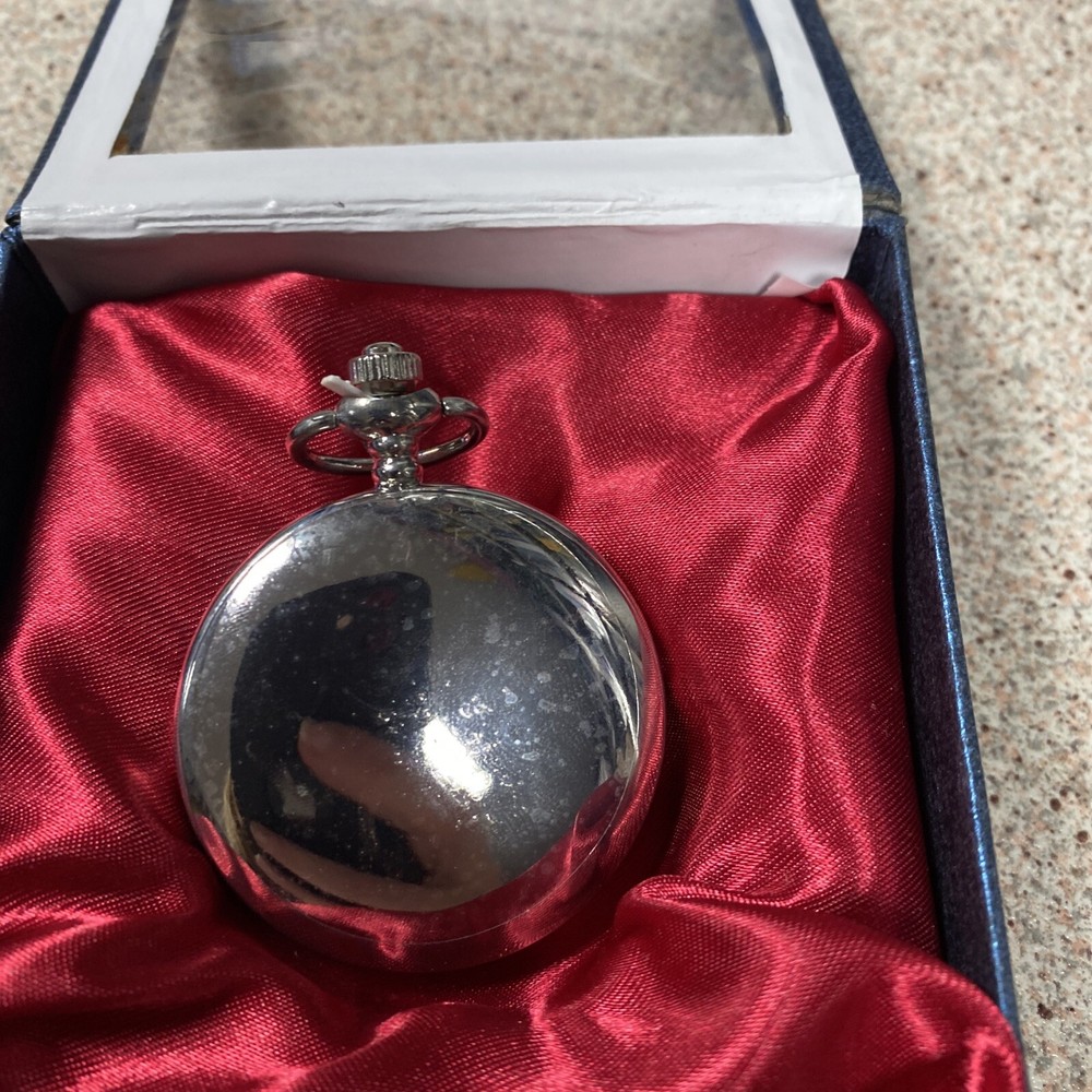 Quartz Pocket Watch New In Box
