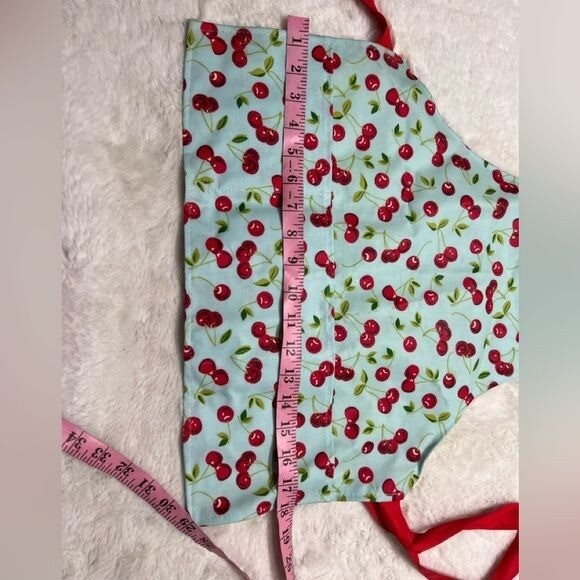 Now Designs kids cherry print apron one size
