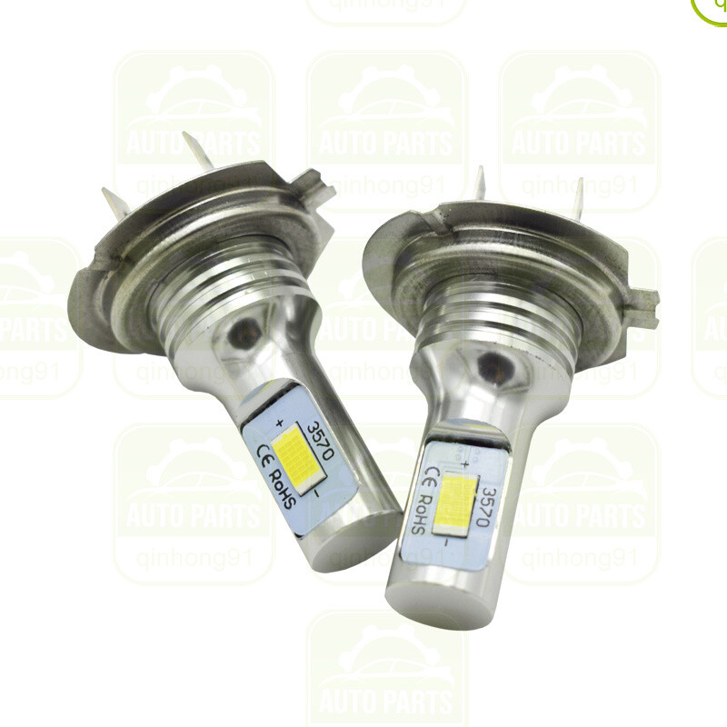 For Kawasaki ZX636 Ninja ZX-6R 2005-2006 2009-2015 ZX6R LED Headlight H7 Bulbs