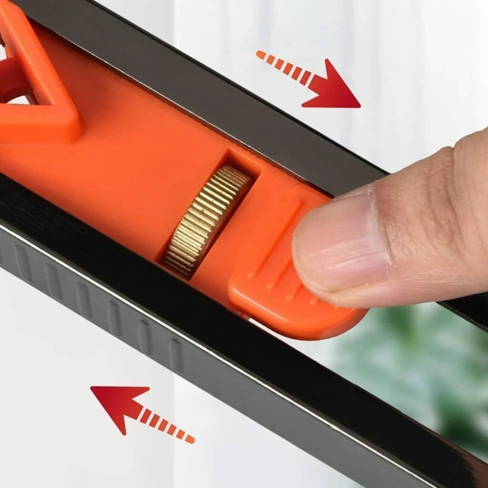 Precise Scribe Tool Profile Scribing Ruler Contour Gauge with Lock Woodworking