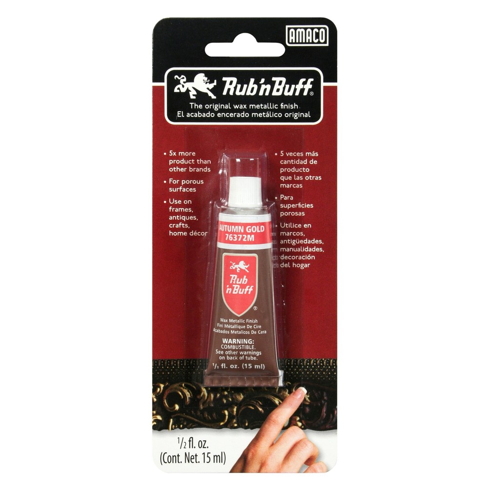 Rub 'N Buff 1/2 Oz Copper Metallic Finishes Paint