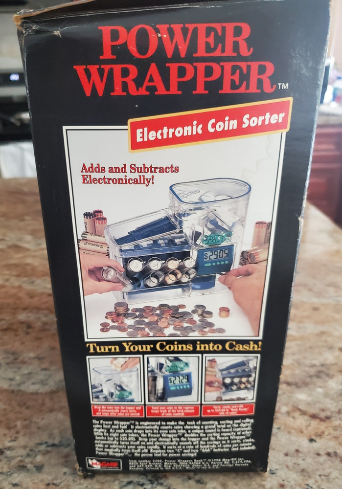 Electronic Coin Sorter- Power Wrapper
