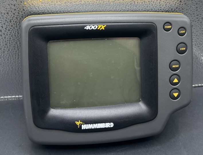 Humminbird 400TX Fish Finder Head Unit Only With Case-Untested