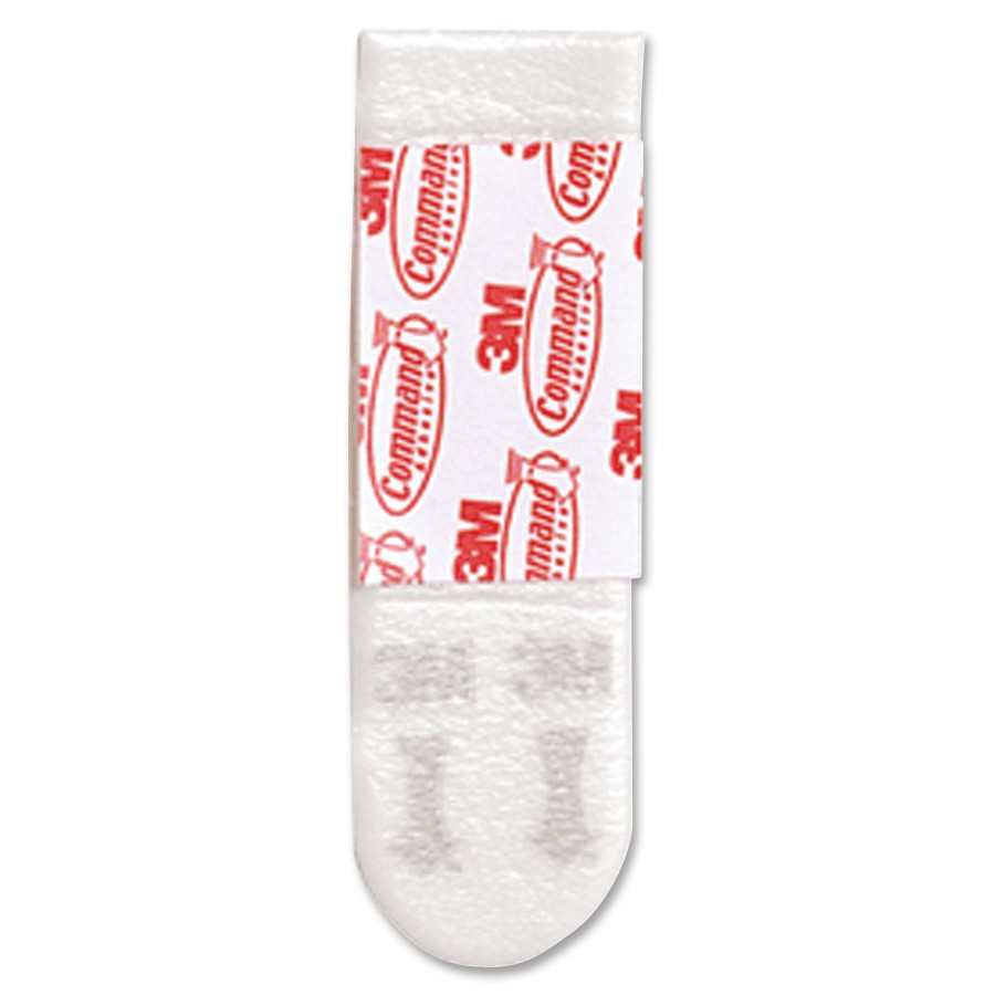 Command Adhesive Poster Strip - Removable - 48 / Pack - White (17024VP)