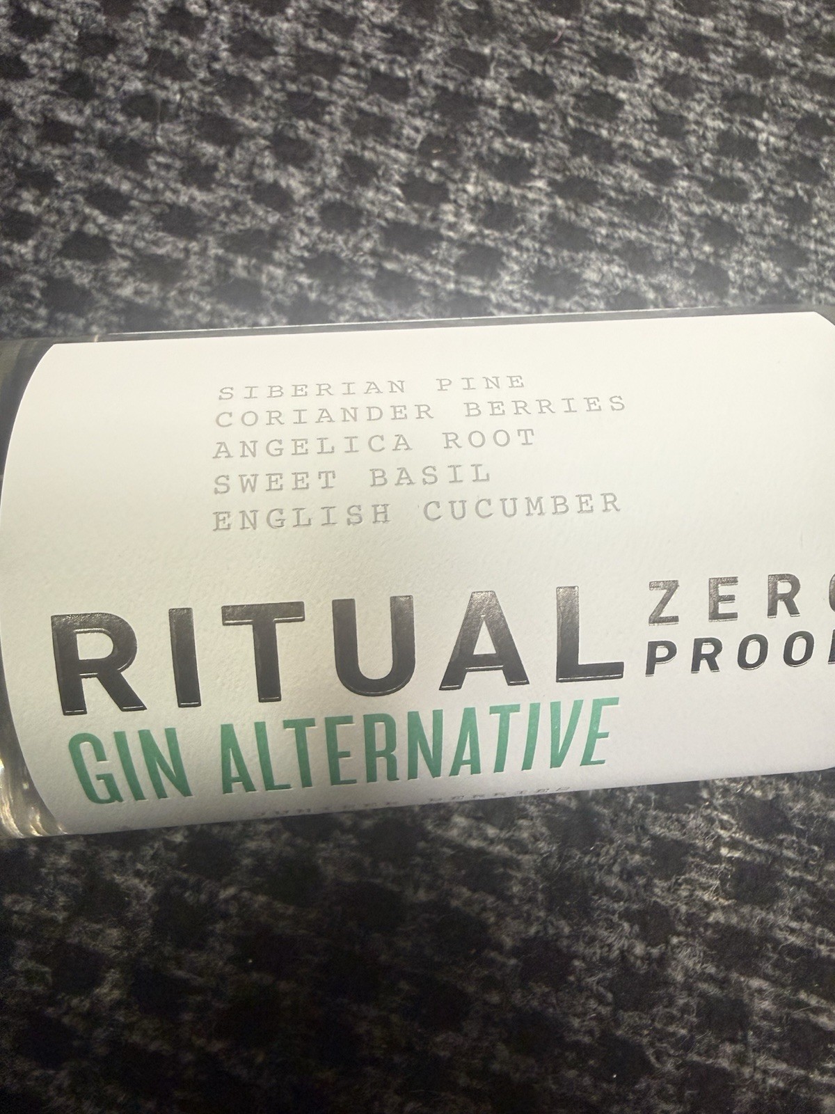 RITUAL ZERO PROOF Gin Alternative | Award-Winning Non-Alcoholic Spirit | 25.4 Fl