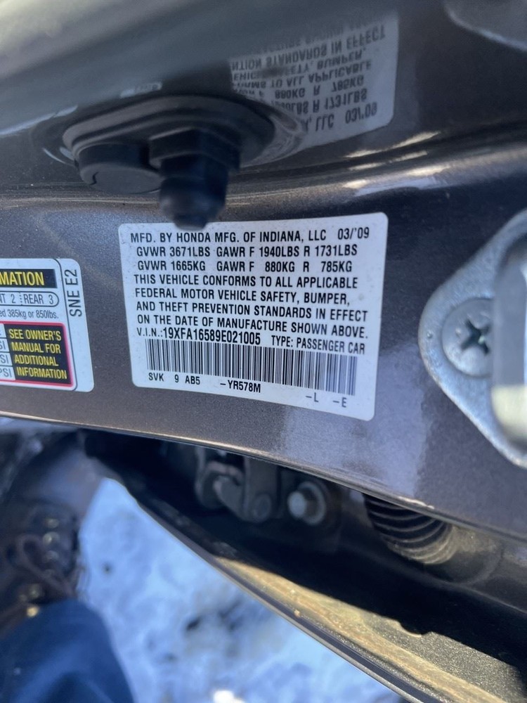 CIVIC 2009 Third Brake Light OEM