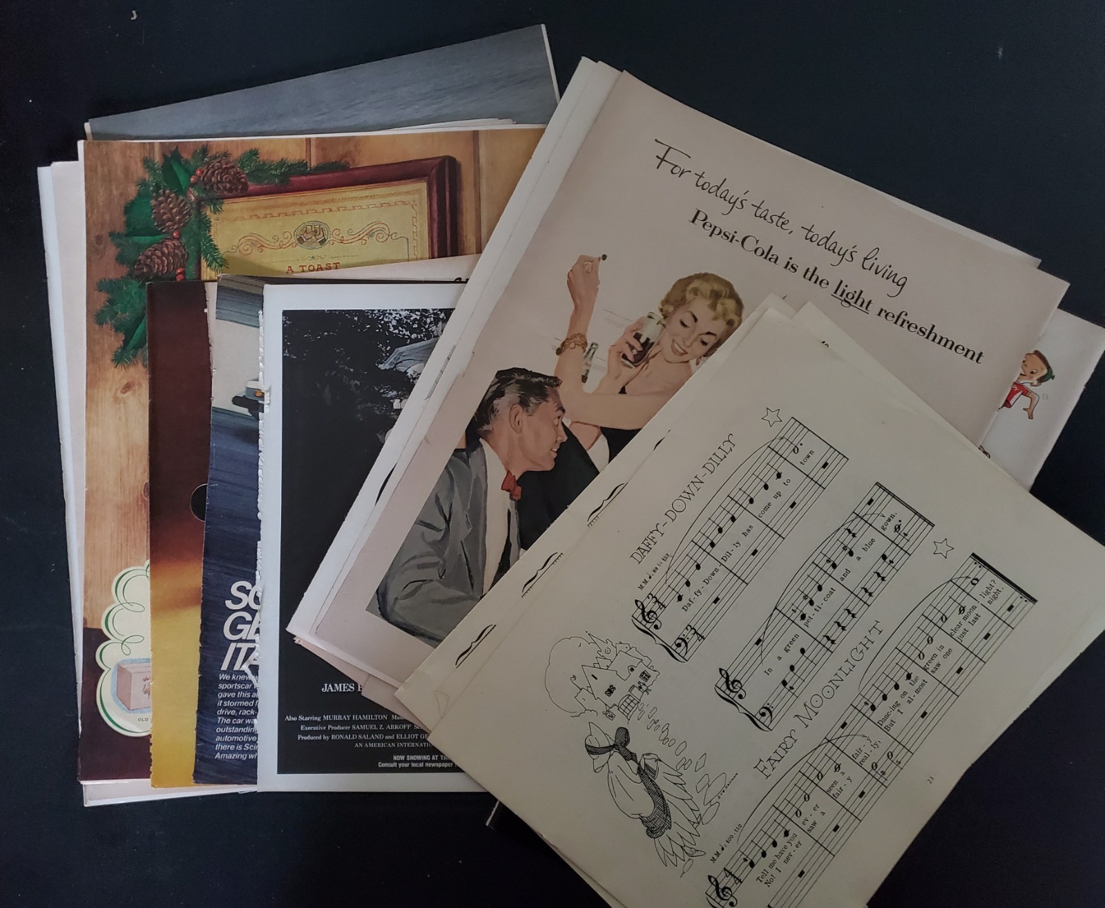 Large Ephemera Lot - 200 Piece+ = 2 lb+ Vintage Paper & Trinkets Junk Journals