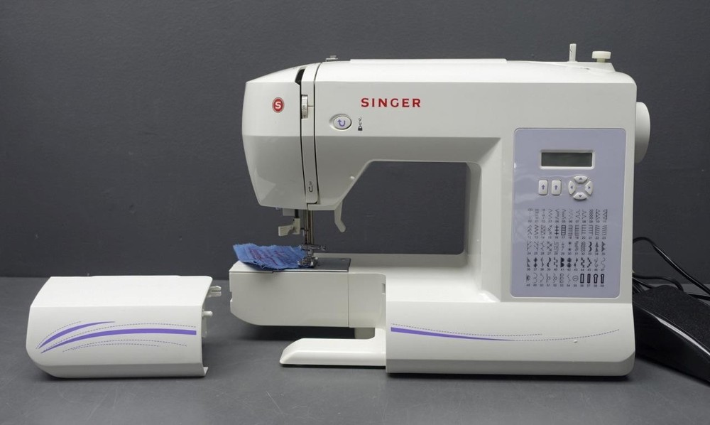 Singer 6160 Computerized 60 Stitch Sewing Machine+Manual/Accessories Test/Works