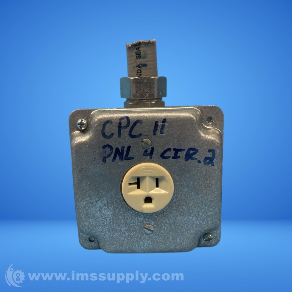 Hubbell HBL5361C6 Outlet Box USIP