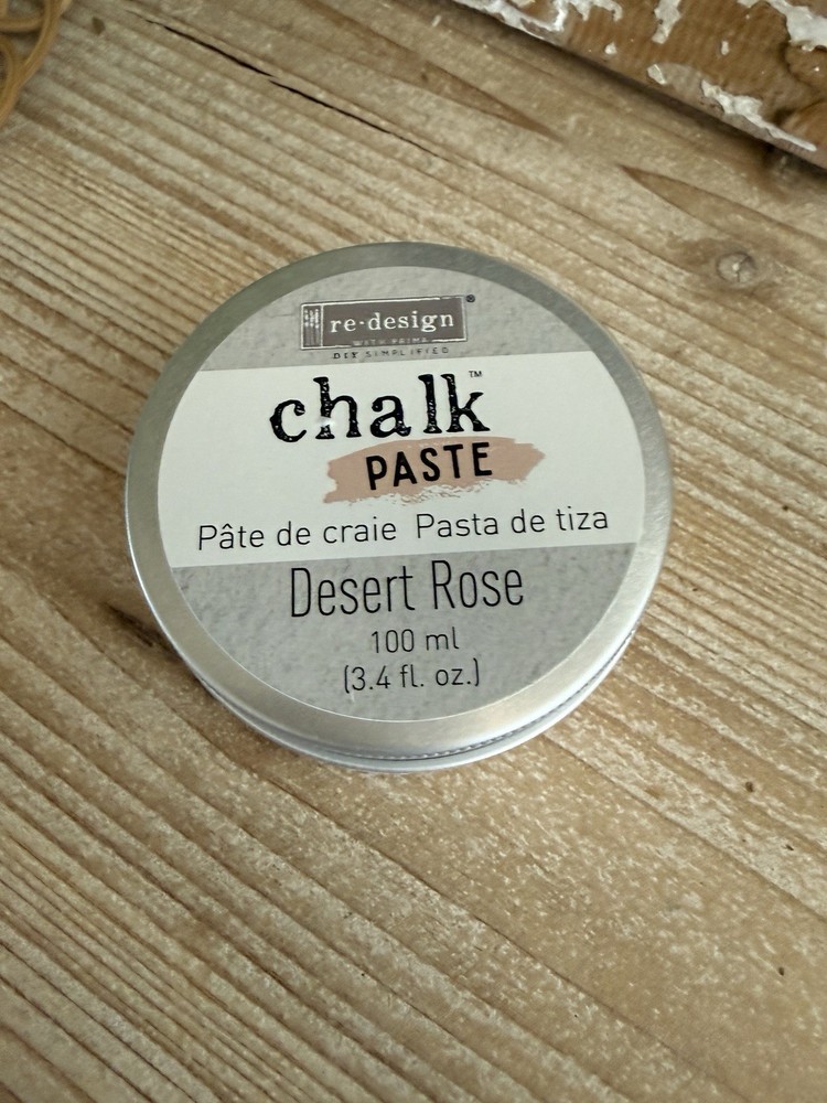 Desert Rose Chalk Paste Redesign with Prima
